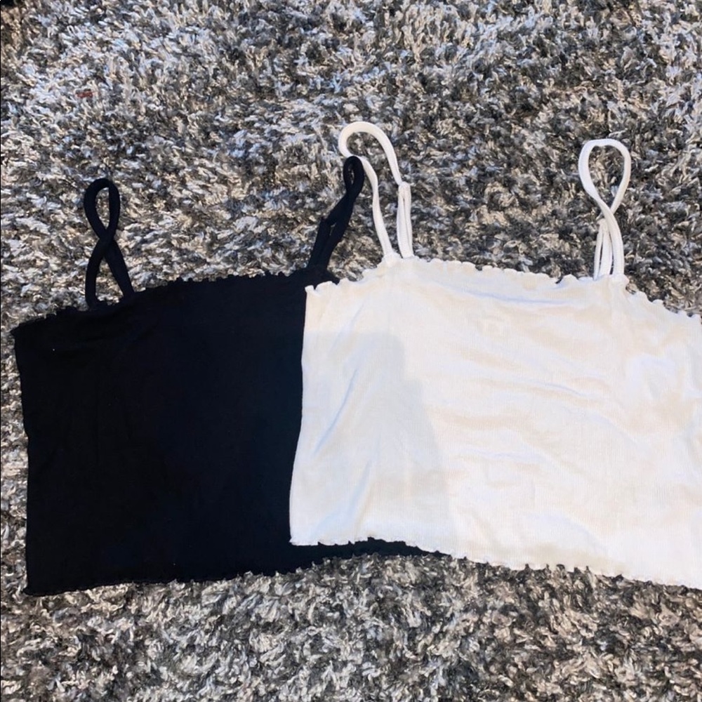 White and black tanks